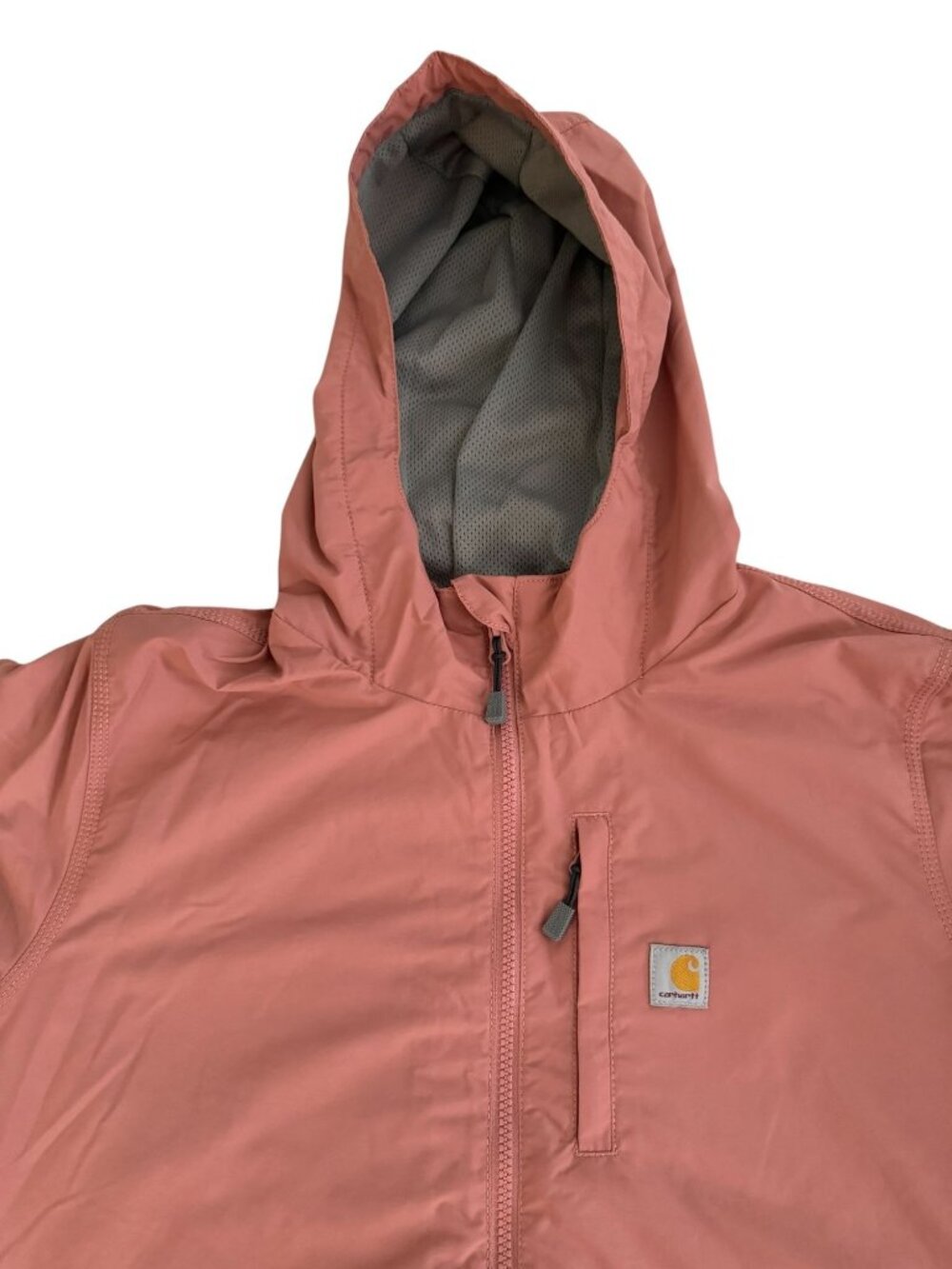 Womens Carhartt Rain Defender Relaxed Fit Lightweight Coat in Rose Size Large - Picture 3 of 16